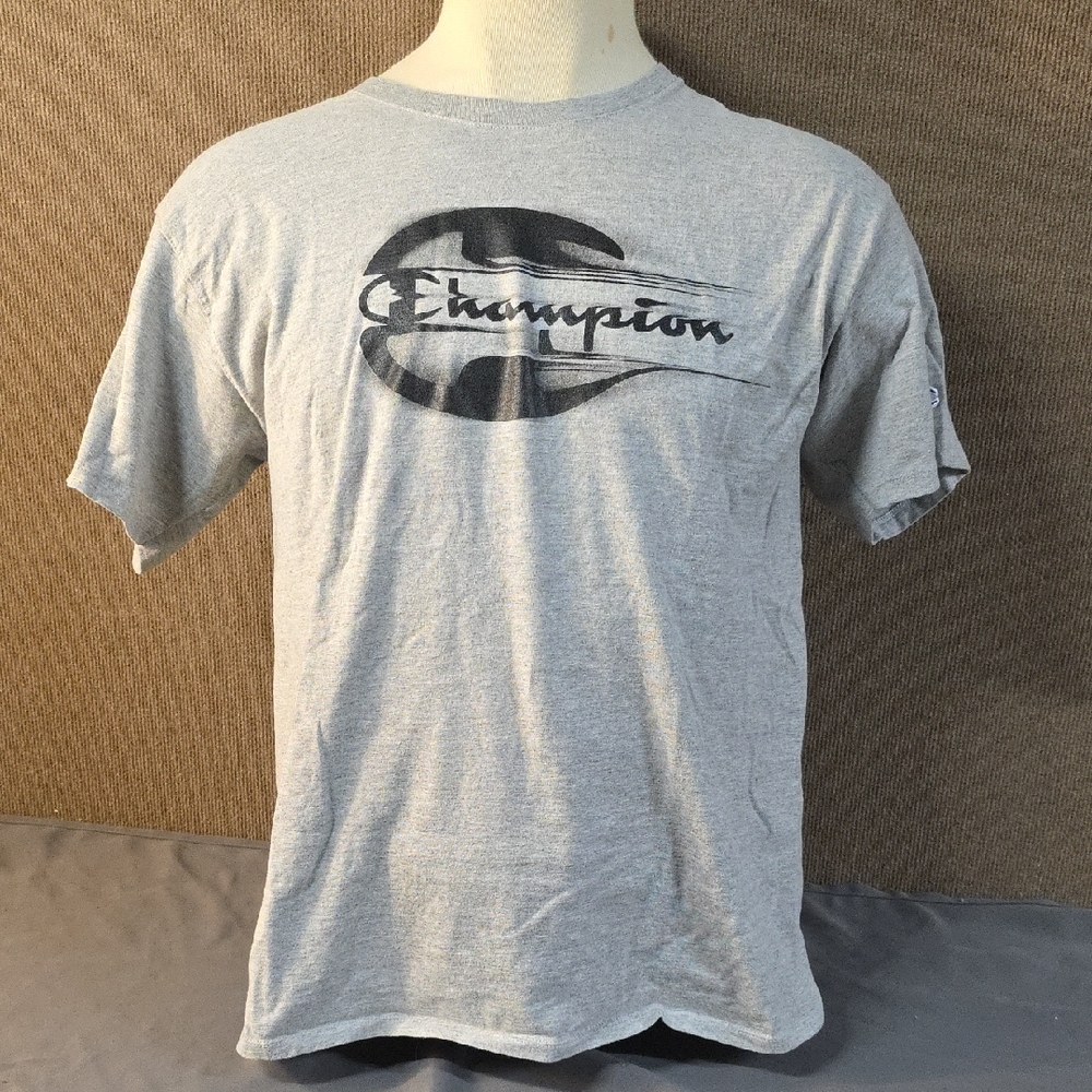 Champion Men's Heather Gray Short Sleeve Tee